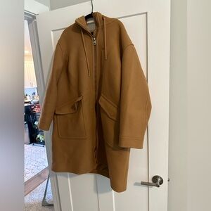 Madewell hooded wool coat